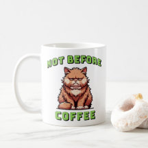 Pas avant le café