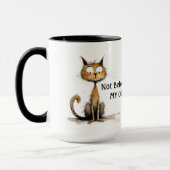 Mug Pas Avant Mon Café (Gauche)