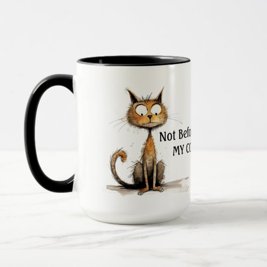 Mug Pas Avant Mon Café (Gauche)