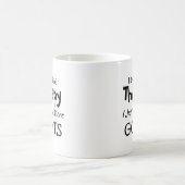 Mug Pas besoin de thérapie juste plus de chèvres Anniv (Centre)