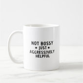 Mug Pas Bossy Juste Agressivement Utile Funny (Gauche)