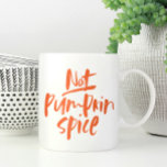 Mug Pas citrouille épices drôle chute<br><div class="desc">Malade de tout citrouille épice ? Vous pensez que la PSL est surévaluée ? Rejoignez la rébellion. Faites savoir à tout le monde que les citrouilles sont pour la cueillette et les porches et pas votre tasse. Un script moderne "pas d'épices citrouilles" frappe le ton parfait pour cette mug stupide....</div>