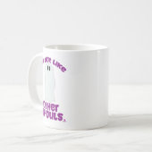 Mug Pas comme les autres goulis Halloween Drôle Toons (Devant gauche)