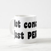 Mug Pas Concédé, Juste Parfait (Devant gauche)