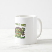 Mug Pas coupable gremlin drôle main dessinée illustrat (Devant droit)