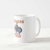 Mug Pas d'agriculteurs ni de nourriture (Devant droit)