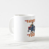Mug Pas d'agriculteurs ni de nourriture (Devant gauche)