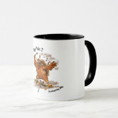 Mug Pas dans mon assiette ! Dinde de Thanksgiving pers (Devant droit)