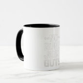 Mug Pas d'armes à feu juste Guts Agent de correction (Devant gauche)