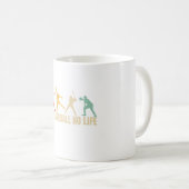 Mug Pas de baseball, pas de vie Funny Baseball (Devant droit)