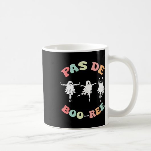 Mug Pas De Boo-ree Danse de ballet fantôme Danse d'Hal (Droite)