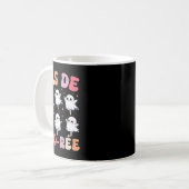 Mug Pas De Boo-rée Danse Éffrayante de ballet fantôme (Devant gauche)