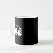 Mug Pas De Boo-rée Danse Éffrayante de ballet fantôme  (Devant gauche)