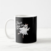 Mug Pas De Boo-rée Funny Ballet Ghosts Danse Halloween (Gauche)