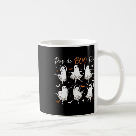 Mug Pas De Boo-rée Funny Ballet Ghosts Danse Professeu (Droite)