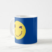 Mug Pas de boue bleue de la zone Yawn (Devant gauche)
