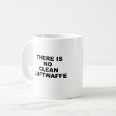 Mug Pas de boue propre Luftwaffe (Devant gauche)