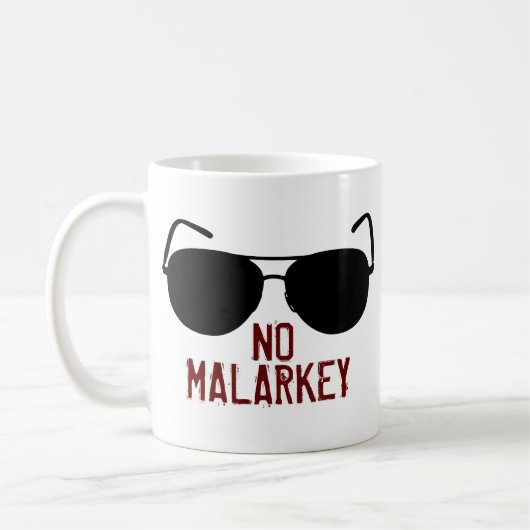 Mug Pas de café malarkey (Gauche)