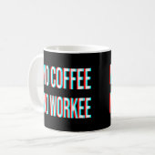 Mug Pas de café ni de travail (Devant gauche)