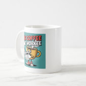 Mug Pas de café ni de travail (Devant gauche)