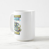 Mug Pas de café, pas de code (Devant gauche)