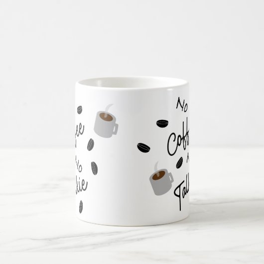 Mug Pas de café, pas de tarte (Centre)