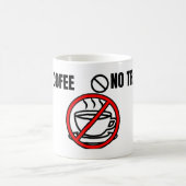 Mug Pas de café, pas de trading - Design humoristique (Centre)