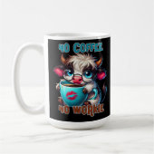 Mug Pas de café, pas de travail (Gauche)