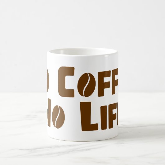 Mug Pas de café Pas de vie (Centre)