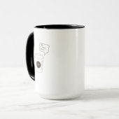 Mug Pas de café, pas moi (Devant gauche)