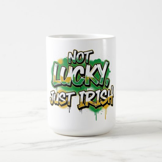Mug Pas de chance Juste Irish St. Patrick's Day (Centre)