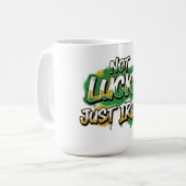 Mug Pas de chance Juste Irish St. Patrick's Day (Devant gauche)