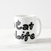 Mug Pas de chats, pas de vie (Devant droit)