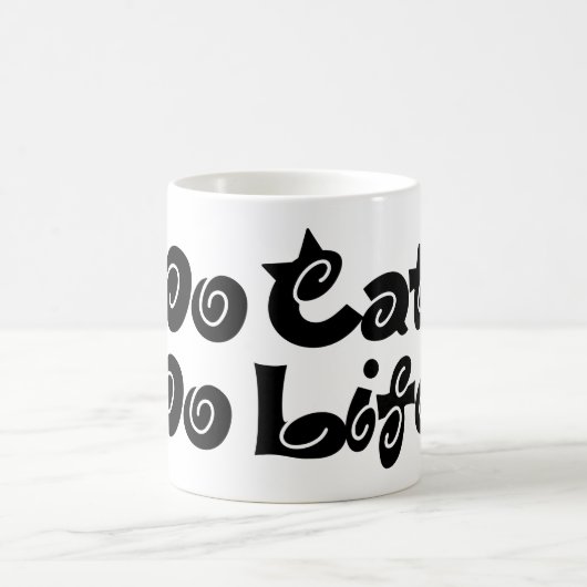 Mug Pas de chats, pas de vie (Centre)