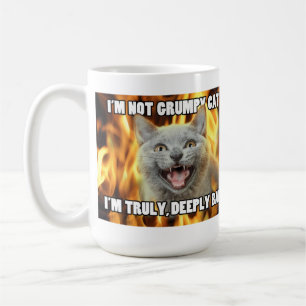 Mug Pas de chatte grincheux