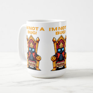 Mug Pas de chemise de bug