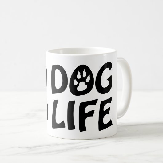 MUG PAS DE CHIEN PAS DE VIE (Devant droit)
