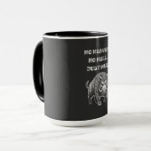 Mug Pas de Ciel. Pas d'Enfer. Juste de la Boue. (Devant gauche)