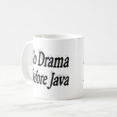 Mug Pas de citation dramatique demi-texte (Devant gauche)