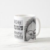 Mug Pas de commerce de singes (Devant droit)