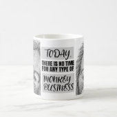 Mug Pas de commerce de singes (Centre)