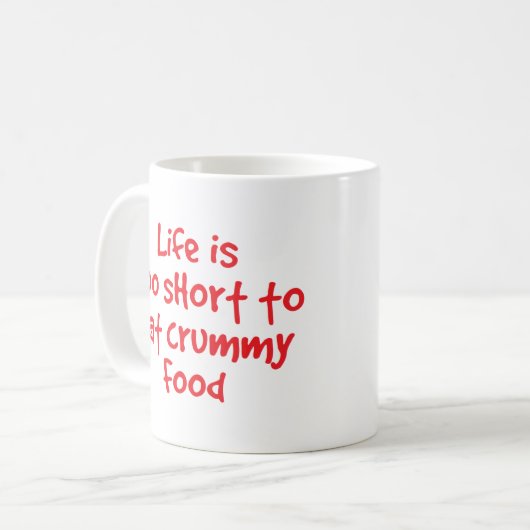 Mug pas de crèmes (Devant gauche)