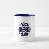 Mug Pas de douleur, pas de résultat (Centre)