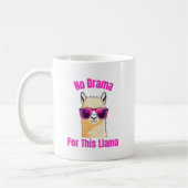 Mug Pas de drame pour cette Llama - Drôle Llama (Gauche)