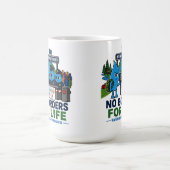 Mug Pas de frontières pour la conservation de l'eau de (Centre)