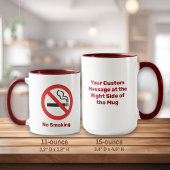 Mug Pas de fumée de tabac