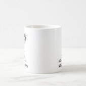 Mug Pas de golf aujourd'hui Funny Sad Stick Figure Gol (Centre)