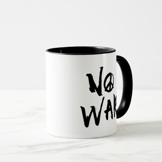 Mug Pas de guerre (Devant droit)
