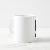 Mug PAS DE GUERRE ! design radical pour des temps radi (Devant gauche)