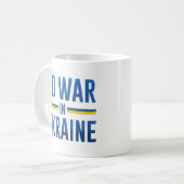Mug Pas De Guerre En Ukraine (Devant gauche)